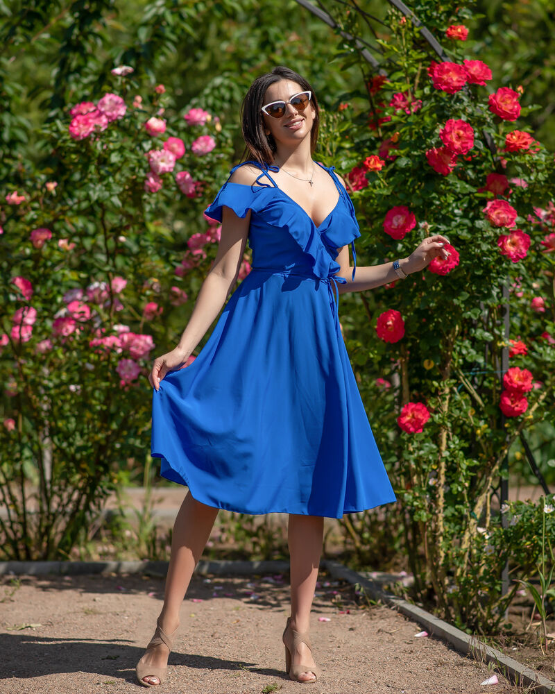 Модное летнее платье 4054,3