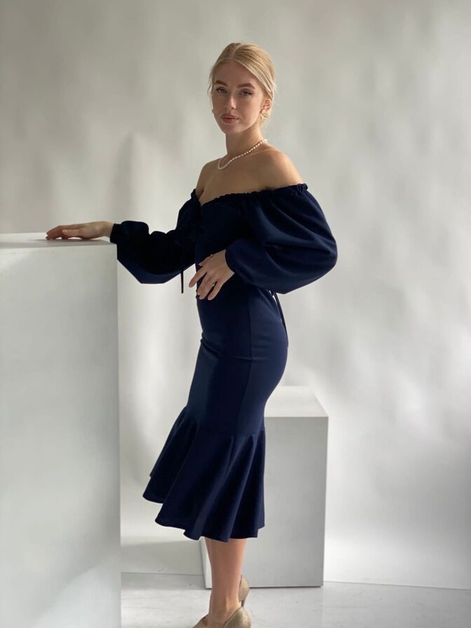 Платье стильное миди 5432,28