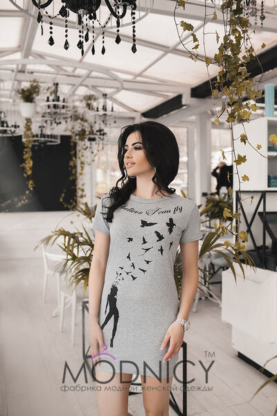 Платье туника 3756