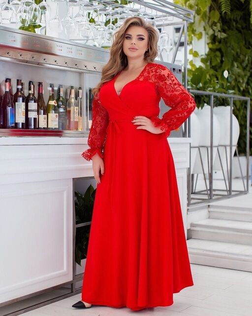 Длинное нарядное платье 05568,18, фото 1