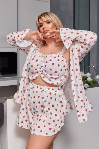 Костюм тройка Клубнички 5917,1